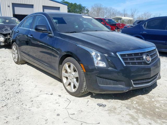 1G6AA5RX9D0176682 - 2013 CADILLAC ATS BLACK photo 1