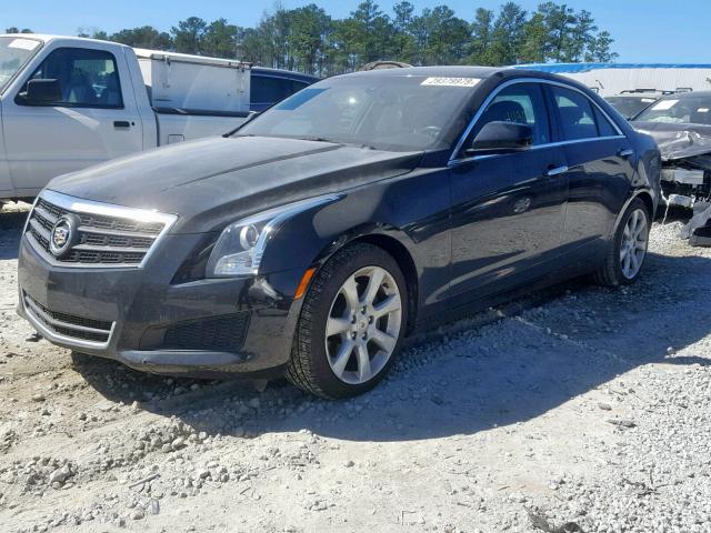 1G6AA5RX9D0176682 - 2013 CADILLAC ATS BLACK photo 2