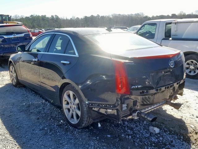 1G6AA5RX9D0176682 - 2013 CADILLAC ATS BLACK photo 3