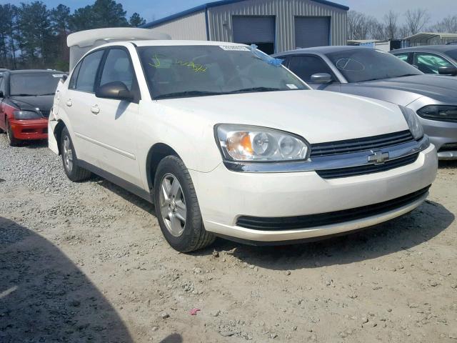 1G1ZT52815F259558 - 2005 CHEVROLET MALIBU LS WHITE photo 1