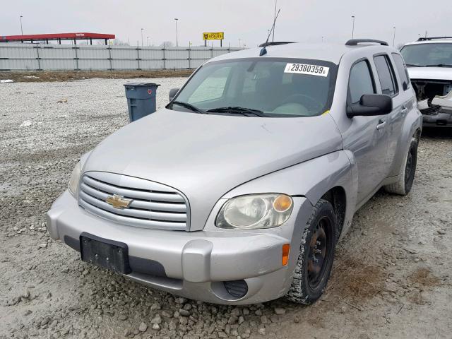 3GNDA13D48S578357 - 2008 CHEVROLET HHR LS ვერცხლისფერი ფოტო 2