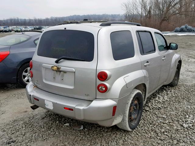 3GNDA13D48S578357 - 2008 CHEVROLET HHR LS ვერცხლისფერი ფოტო 4