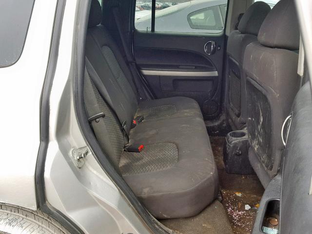 3GNDA13D48S578357 - 2008 CHEVROLET HHR LS ვერცხლისფერი ფოტო 6