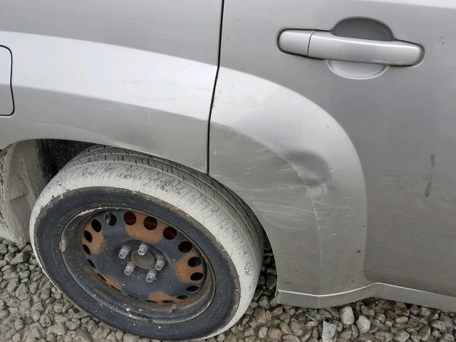 3GNDA13D48S578357 - 2008 CHEVROLET HHR LS ვერცხლისფერი ფოტო 9