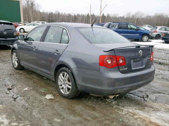 3VWEG71K57M078045 - 2007 VOLKSWAGEN JETTA WOLF BLACK photo 3