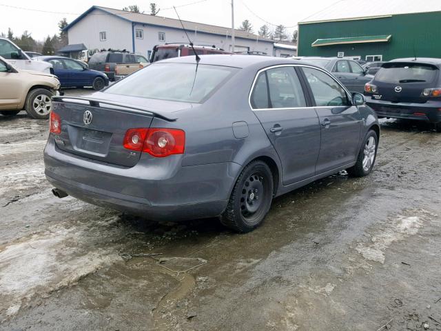 3VWEG71K57M078045 - 2007 VOLKSWAGEN JETTA WOLF BLACK photo 4