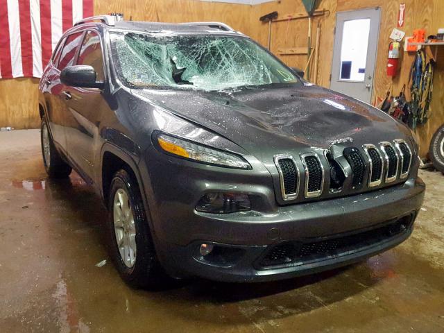 1C4PJMCS9FW610369 - 2015 JEEP CHEROKEE L GRAY photo 1