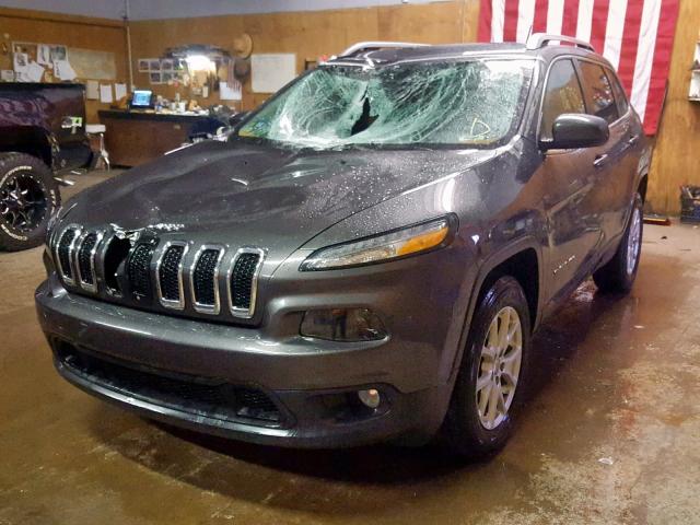 1C4PJMCS9FW610369 - 2015 JEEP CHEROKEE L GRAY photo 2