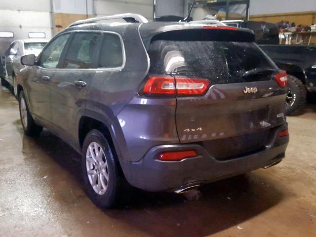 1C4PJMCS9FW610369 - 2015 JEEP CHEROKEE L GRAY photo 3