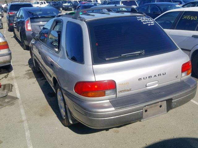 1F1GF4858XG806933 - 1999 SUBARU IMPREZA OU SILVER photo 3