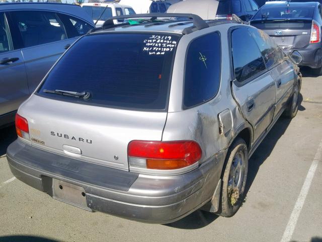 1F1GF4858XG806933 - 1999 SUBARU IMPREZA OU SILVER photo 4