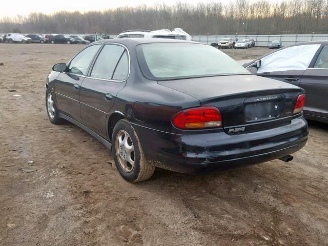 1G3WS52H6XF388542 - 1999 OLDSMOBILE INTRIGUE G BLACK photo 3