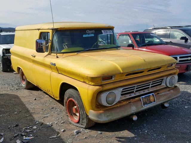 V0113CTL - 1961 CHEVROLET SUBURBAN YELLOW photo 1