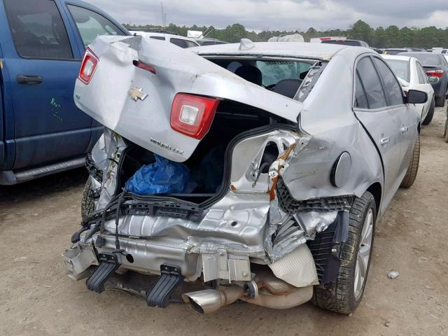 1G11E5SA7GF131760 - 2016 CHEVROLET MALIBU 银色 照片 4