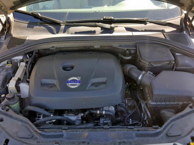 YV440MDK6F2646562 - 2015 VOLVO XC60 T5 SILVER photo 7