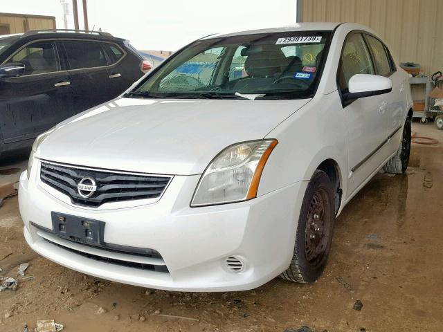 3N1AB6AP9AL652930 - 2010 NISSAN SENTRA 2.0 WHITE photo 2