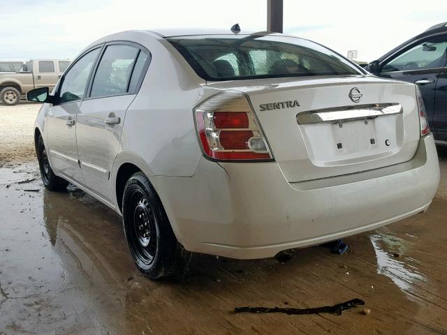 3N1AB6AP9AL652930 - 2010 NISSAN SENTRA 2.0 WHITE photo 3