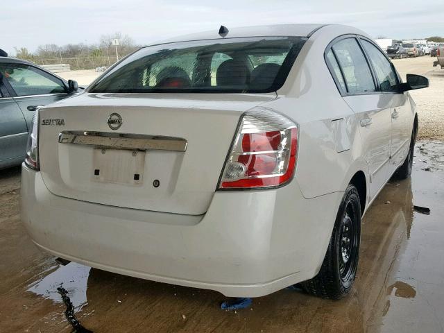 3N1AB6AP9AL652930 - 2010 NISSAN SENTRA 2.0 WHITE photo 4