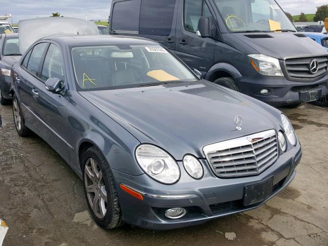 WDBUF56X27B021530 - 2007 MERCEDES-BENZ E 350 BLUE photo 1