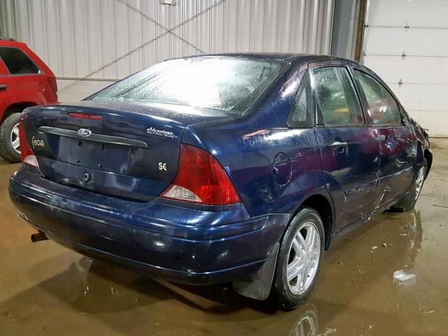 1FAFP34333W269628 - 2003 FORD FOCUS SE C BLUE photo 4