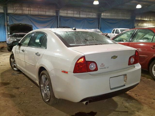 1G1ZC5E09CF326572 - 2012 CHEVROLET MALIBU 1LT 白色 照片 3