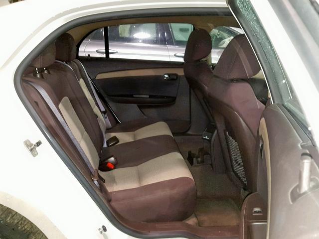 1G1ZC5E09CF326572 - 2012 CHEVROLET MALIBU 1LT 白色 照片 6