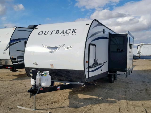 4YDT25026HB453445 - 2017 KEYSTONE OUTBACK TWO TONE photo 3