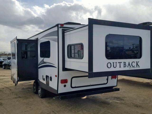 4YDT25026HB453445 - 2017 KEYSTONE OUTBACK TWO TONE photo 4