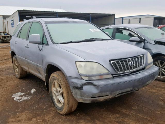 JTJHF10U720269154 - 2002 LEXUS RX 300 SILVER photo 1