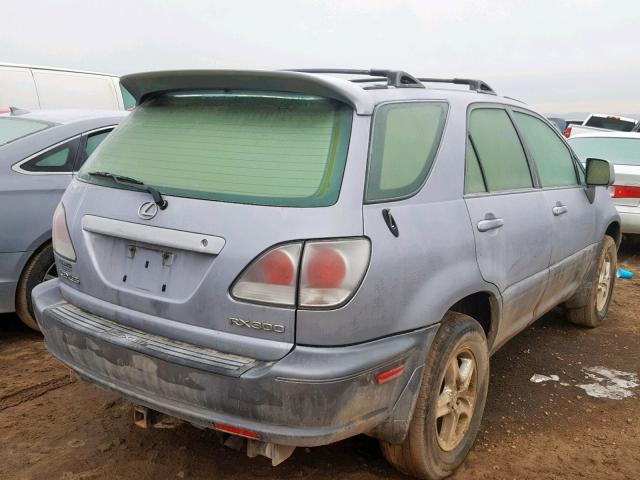 JTJHF10U720269154 - 2002 LEXUS RX 300 SILVER photo 4