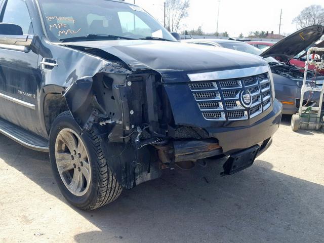 1GYFK63887R224299 - 2007 CADILLAC ESCALADE L BLACK photo 9