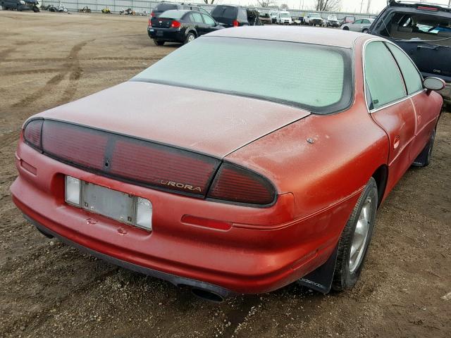 1G3GR62C3W4122755 - 1998 OLDSMOBILE AURORA RED photo 4