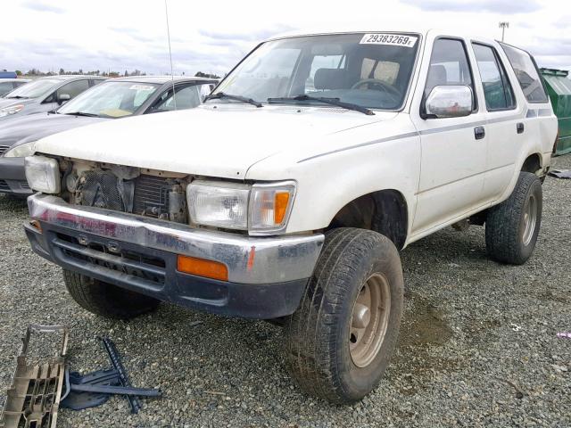 JT3VN39W1P0128813 - 1993 TOYOTA 4RUNNER VN WHITE photo 2