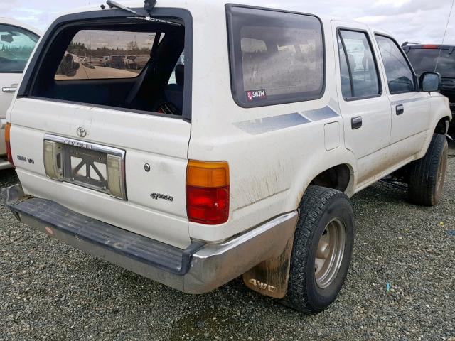 JT3VN39W1P0128813 - 1993 TOYOTA 4RUNNER VN WHITE photo 4