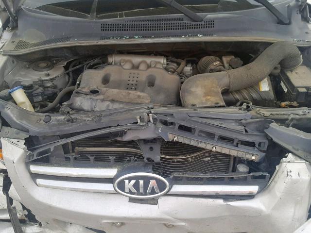 KNDJF723087506773 - 2008 KIA SPORTAGE E SILVER photo 7