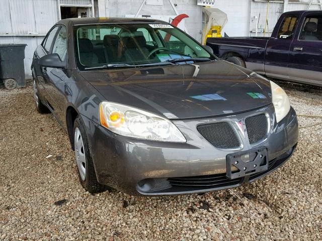 1G2ZF58B774160098 - 2007 PONTIAC G6 VALUE L GREEN photo 1