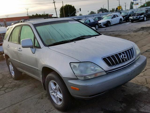 JTJGF10U910090222 - 2001 LEXUS RX 300 SILVER photo 1