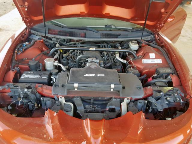 2G2FV22G9Y2167148 - 2000 PONTIAC FIREBIRD F ORANGE photo 7