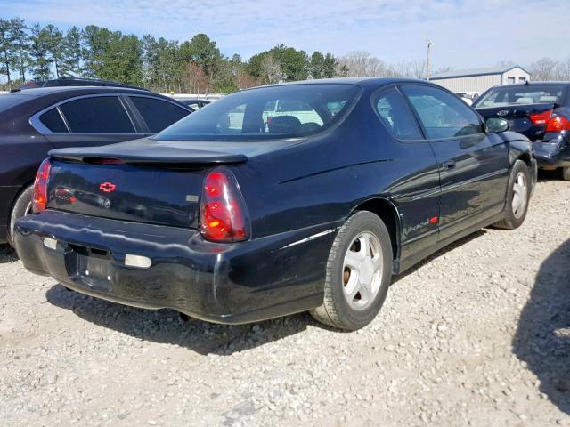 2G1WX12K6Y9285436 - 2000 CHEVROLET MONTE CARL BLACK photo 4