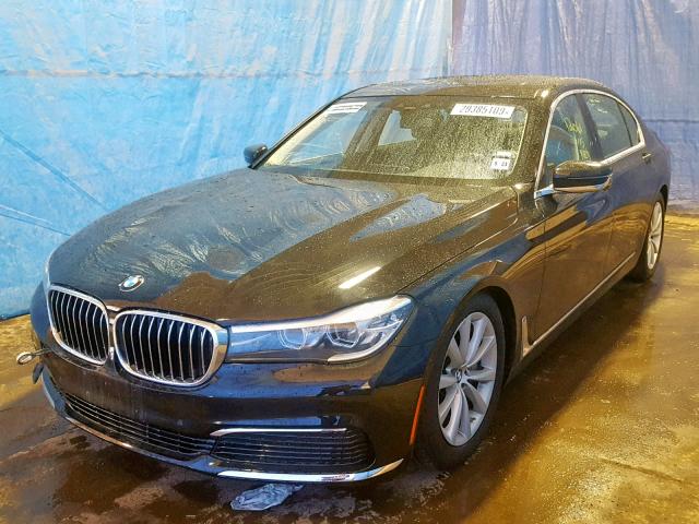 WBA7E4C51KGV28331 - 2019 BMW 740 XI BLACK photo 2