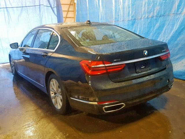 WBA7E4C51KGV28331 - 2019 BMW 740 XI BLACK photo 3