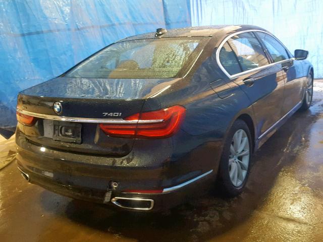 WBA7E4C51KGV28331 - 2019 BMW 740 XI BLACK photo 4