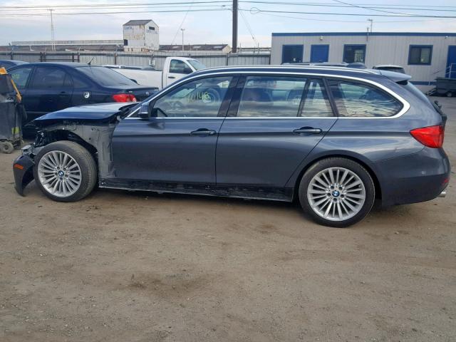 WBA3K5C57EF776395 - 2014 BMW 328 D GRAY photo 9