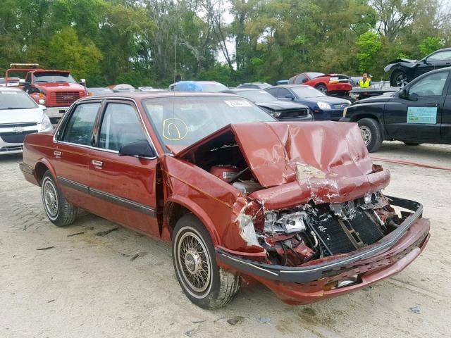 1G3AL54N9N6331498 - 1992 OLDSMOBILE CUTLASS CI RED photo 1