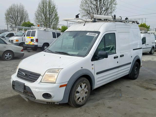 NM0LS7BN7DT135146 - 2013 FORD TRANSIT CO WHITE photo 2