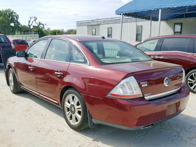 1MEHM42W08G606755 - 2008 MERCURY SABLE PREM PURPLE photo 3