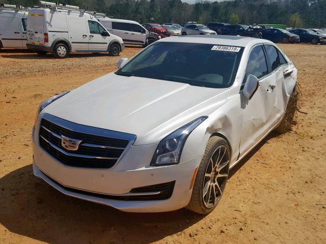 1G6AB5SX8G0111818 - 2016 CADILLAC ATS LUXURY WHITE photo 2