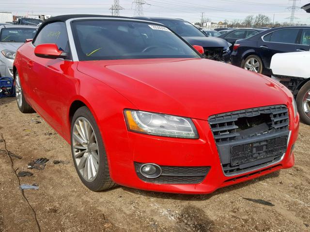 WAULFAFH6AN011455 - 2010 AUDI A5 PREMIUM RED photo 1