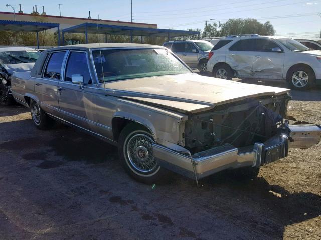 1G6DW5477NR701211 - 1992 CADILLAC BROUGHAM TAN photo 1