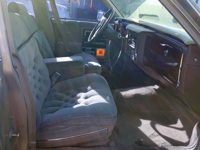 1G6DW5477NR701211 - 1992 CADILLAC BROUGHAM TAN photo 5